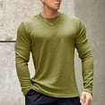 thumbnail image 3 of Mgmyaa Men's Slim Fit Thermal Base Layer Long Sleeve Crew Neck Pullover Top for Fall Winter Casual Outfit Insulated Wear, 3 of 3