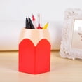 thumbnail image 5 of SPRING PARK Desk Pen Holder Stand Pencil Cup Pot Desk Organizer Makeup Brush Holder, 5 of 7