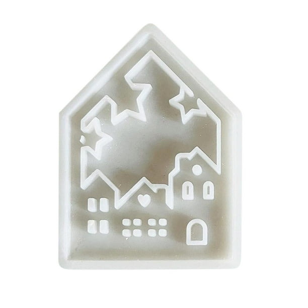 Material de oficina, Kit de adornos DIY, Bricolaje para el hogar, Moldes, Moldes para vertido, Moldes para casas, Moldes para árboles, Moldes, Moldes para vertido, Moldes para casas, Moldes para árbol