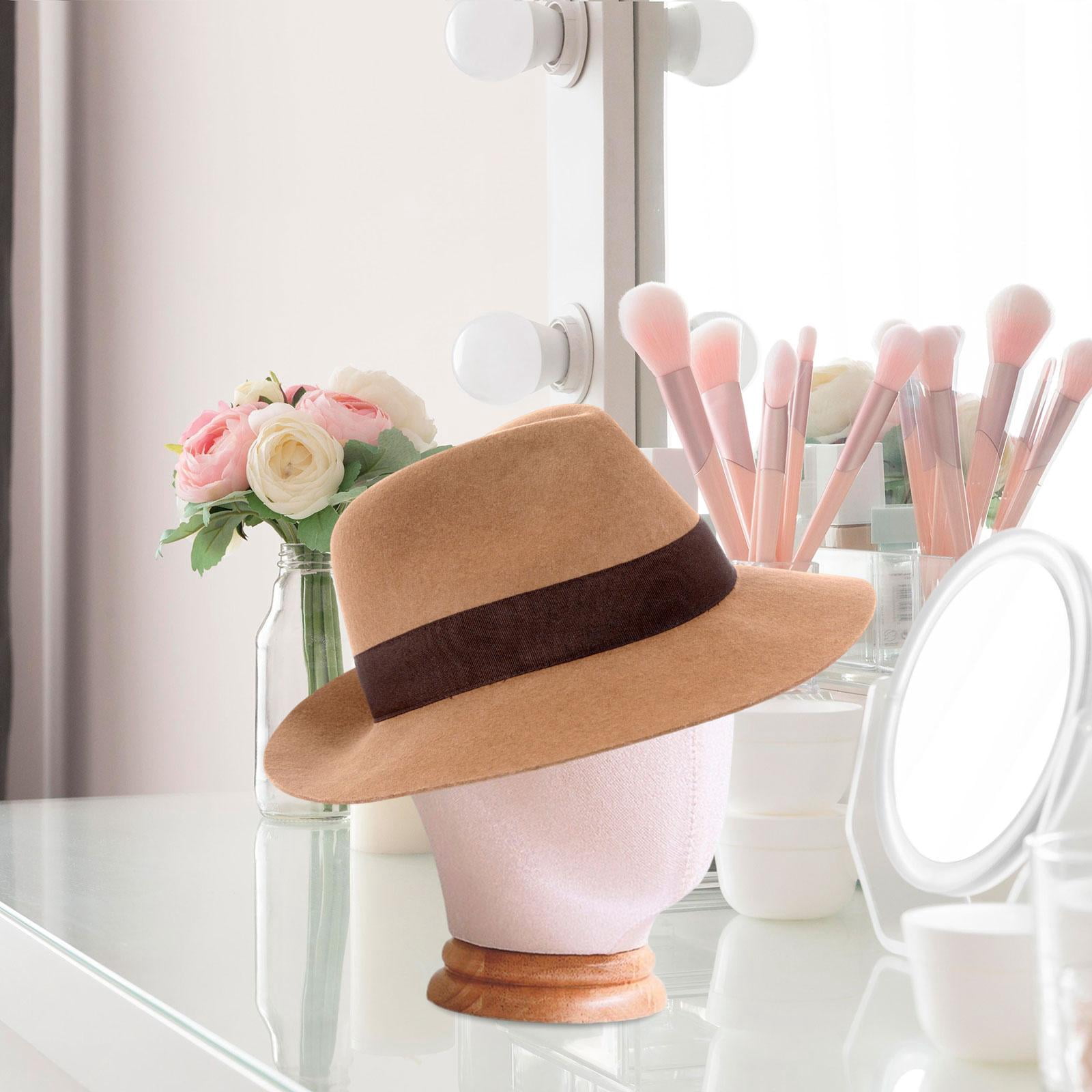 TOOYFUL Display Head Mannequin Head Display for Beauty Salon or Shop Display beige