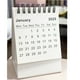 thumbnail image 2 of Calendarios 2025 2026 Calendario de escritorio Mini calendario de escritorio Calendario portátil Calendario de escritorio, 2 of 8