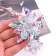 thumbnail image 3 of Kearding Paquete de 2 Clips para zapatos de flores de cristal acrílico para boda, fiesta, ropa nupcial, decoración de tacones altos, hebilla Artesanía, 3 of 6