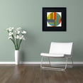 thumbnail image 4 of Trademark Fine Art Abstract Matted Framed Art ' Round ' by Michelle Calkins, 4 of 4