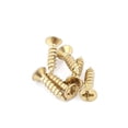 thumbnail image 3 of Uxcell 38mm Long Brass Door Security Latch Sliding Lock Barrel Bolt Gold Tone, 3 of 3