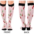 thumbnail image 3 of Coolnut Cherry Compression Socks for Women&Men Circulation-Best Support for Nurses,Running,Athletic-1 Packs, 3 of 7