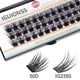 thumbnail image 2 of Extensión de pestañas postizas segmentadas Iguionss, herramientas de maquillaje de pestañas individuales naturales DIY, pestañas suaves y naturales fáciles de operar hola suerte  unisex, 2 of 2