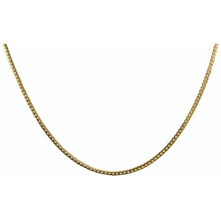 Sterling Silver and 10kt Gold Bombe Flat Herringbone 18" Necklace
