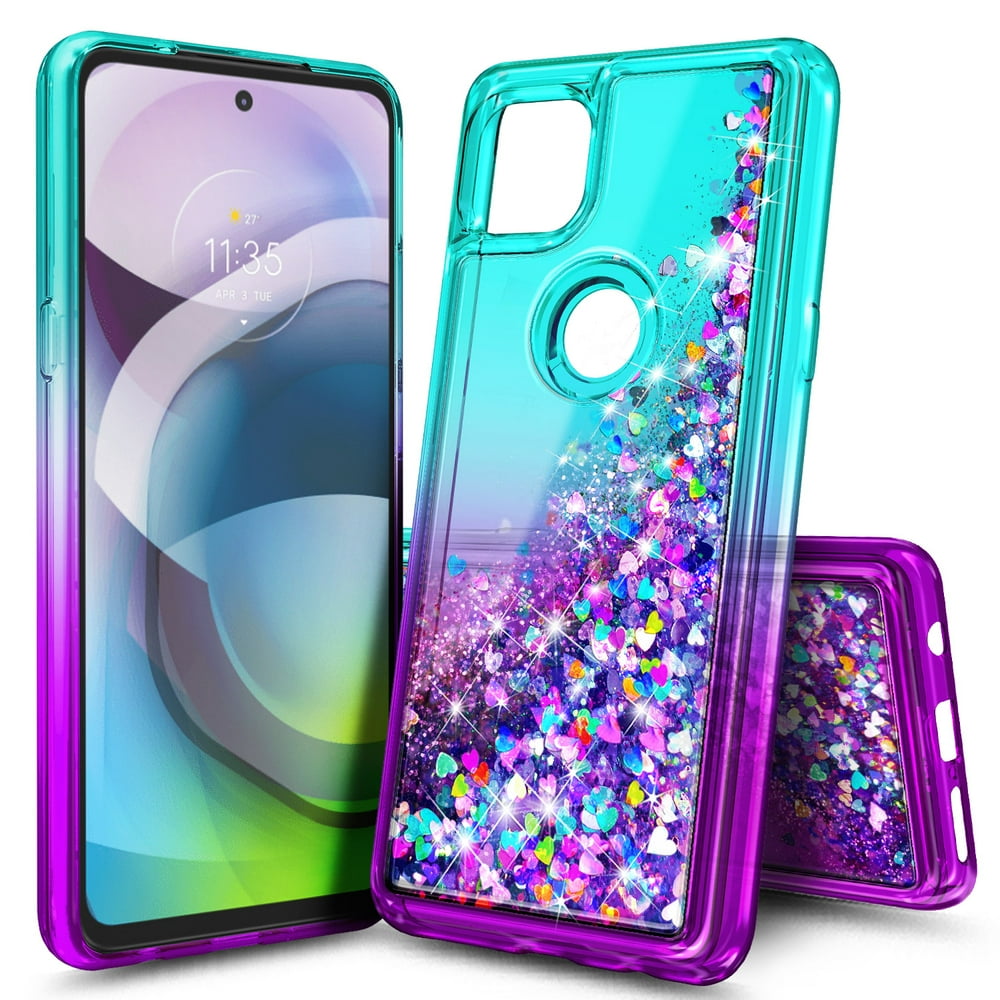 Motorola Moto One 5G Ace Case / Moto G 5G Case, Nagebee Glitter Flowing