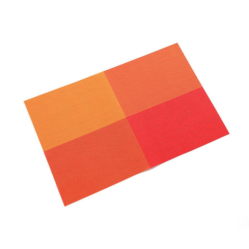 Washable Easy to Clean PVC Placemat for Kitchen Table Heatresistand