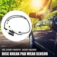 thumbnail image 2 of 34351165579 34351165580 Front Rear Disc Break Pad Wear Sensor for BMW X5 2000-2006 2pcs, 2 of 6