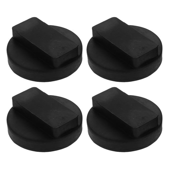 NUOLUX 4Ud Almohadillas De Goma Para Soporte De Automóvil Estables Y Duraderas Color Negro