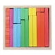 thumbnail image 2 of Palos para contar madera, varillas de Cuisenaire coloridas, Kit Individual para niños, suministros para contar en casa, 2 of 5