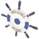 thumbnail image 1 of Wall Hanging Decor Nautical Ship Steering Wheel Living Room Bedroom Office Multi Color 30.00X30.00X2.20CM 1Pcs, 1 of 1