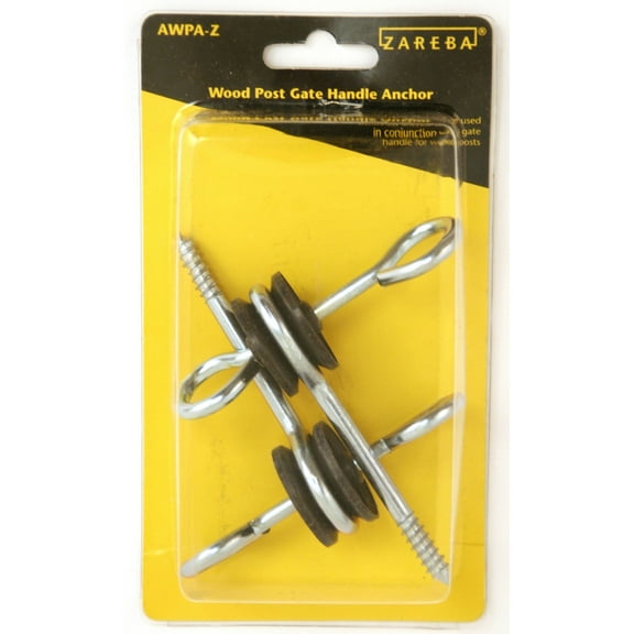 Zareba Wood Post Gate Handle Anchor - 2 Pack