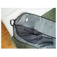 thumbnail image 6 of Drevy Keepsakes Deluxe Garment Bag Set - Premium Polyester - Full Length Zipper - ID Window - Carrying Handles - Stowaway Pouch - Closet Storage-Grey, 6 of 8