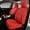 Red, variant on Universal Fit Car Seat Covers Full Set for 5 Seats, Waterproof Leather, Non-slip , Airbag Compatible, Fixed Lumbar Support, Easy to Install Automotive Interior Accessories for Cars Suvs Trucks
