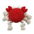 thumbnail image 2 of Squeaky Dog Toy Stuffed Plush Chew Toy for Teeth Cleaning Puppy Small Medium Large Dog, 2 of 8