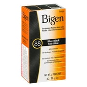 Bigen Permanent Powder Hair Color, 88 Blue Black, 0.21 oz., Adult Female