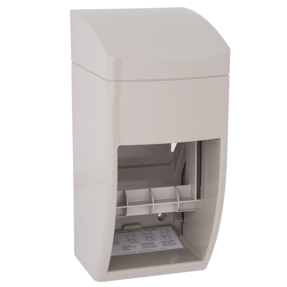 Bobrick 5288 Matrix Series Toilet Paper Holders Two-roll Tissue Dispenser 6 14w for sale online 