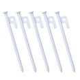 thumbnail image 1 of Estacas de 5 piezas, estacas de camping de resistencia, clavijas de material acero de 20 cm, clavo para ar libre, estacas DYNWAVEMX Clavos de la tienda, 1 of 6