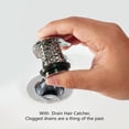 thumbnail image 3 of Drain Hair Catcher: Stainless Steel Hair Trap For Shower Drain With Easy Cleaning, 3 of 5