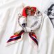 thumbnail image 1 of Bufanda de seda para combinar con todo, primavera y otoño, verano, pequeña bufanda cuadrada, bufanda a juego para mujer, protección para el cuello, fina, pequeña, cuello largo, moda elegante, 1 of 5