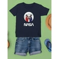 thumbnail image 3 of NASA Nasa Astronaut Duo Over Moon T-Shirt Juniors -NASA Designs,  Large, 3 of 4