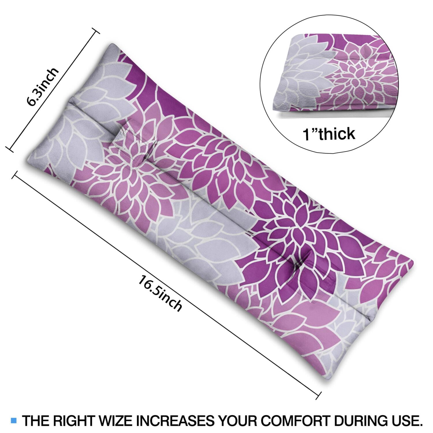 Post-Hysterectomy Seat Belt Pillow Abdominal Protection Cushion (Ethnic)