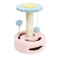 thumbnail image 1 of Wweixi Pet Scratching Post Climbing Frame Pillar Interactive Toy Scratch Furniture Playing Scratcher Home Living Room Pink Blue, 1 of 6