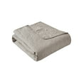 thumbnail image 2 of Home Essence Mansfield Oversized Quilted Throw, Khaki, 2 of 4