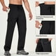 thumbnail image 3 of Pantalones de Senderismo Baleaf para Hombre, Ligero, Resistente al Agua, Negro, Talla L, 3 of 7