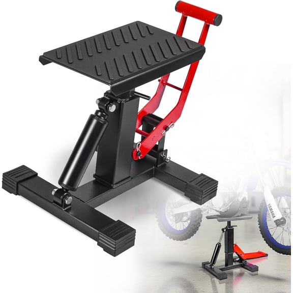 ZHIBO Adjustable Dirt Bike Stand & Powersport Jack, 1000LBS Capacity