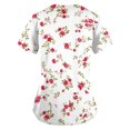 thumbnail image 5 of Plus Size Scrubs for Women Nurse Gifts Printed Tops Medical Nursing Stretchy Shirts, 5 of 5