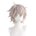 thumbnail image 2 of Peluca para cosplay Winds Breakers, pelo sintético con labios de liebres, 30 cm, 2 of 3