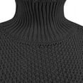 thumbnail image 4 of CNKOO Women‘s Oversized Long Turtleneck Tunic Long Batwing Sleeve Pullover Knit Sweater, 4 of 5
