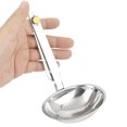 thumbnail image 4 of Cuillère à Soupe Pliante Portable en Acier Inoxydable pour Cuisiner en Voyage, 4 of 7