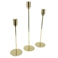 thumbnail image 4 of Metal Candle Holder, Beautiful Metal Candlestick High Gloss Thin Iron Retro Design  For Dining Room, 4 of 8