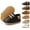 A/Black, variant on HsdsBebe?Baby?Boys?Girls?Oxford?Shoes?PU?Leather?Soft?Rubber?Sole?Sneakers??Anti-Slip?Toddler?Ankle?Boots?Infant?Walking?Shoes Moccasins