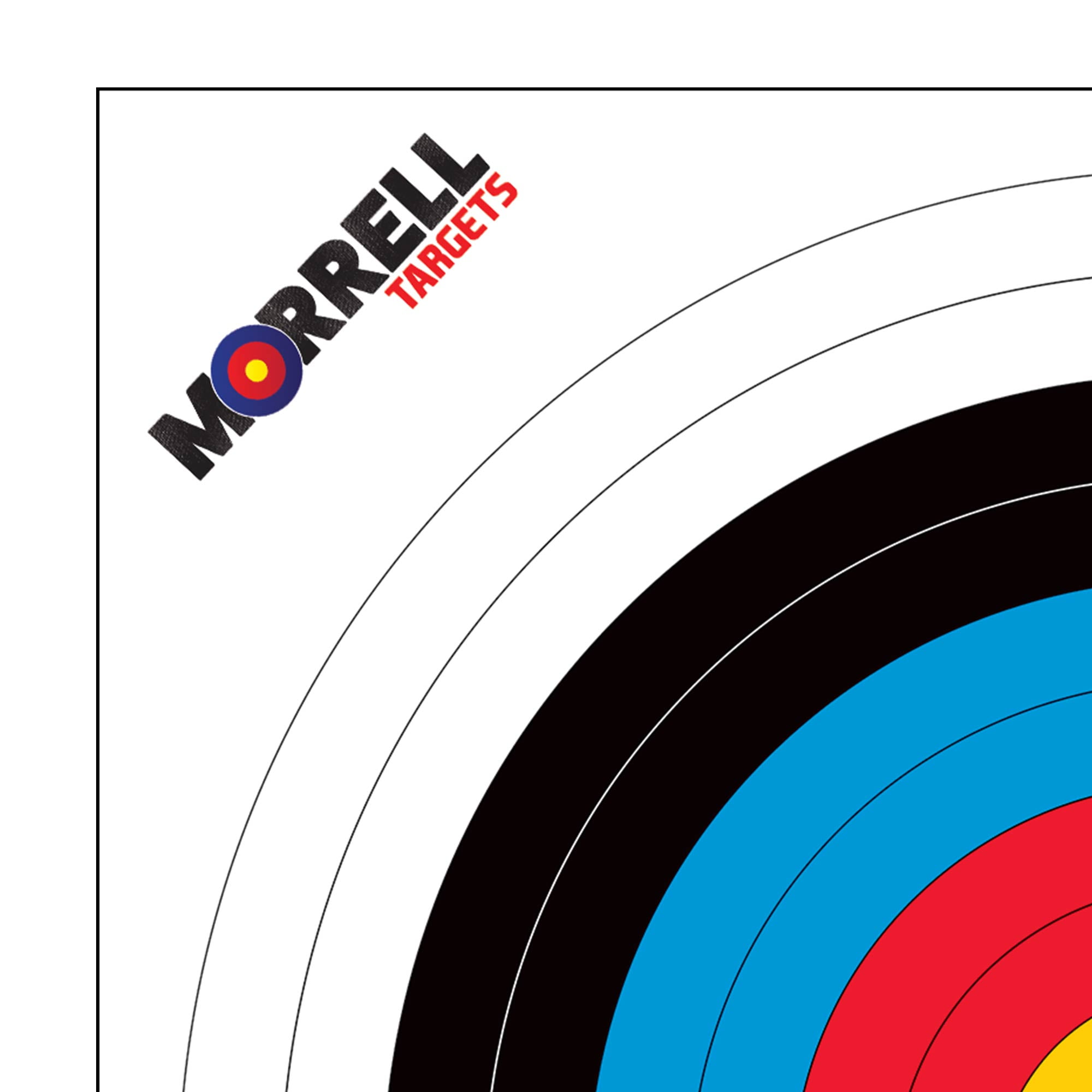 Morrell Targets 80 Cm Paper Archery Target Face (100 Pack)