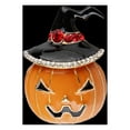 thumbnail image 3 of HATISS 2PCS Vintage Enamel Crystal Pumpkin Hat Brooch Pin Halloween Lapel Pin Jewelry Gift, 3 of 4