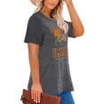 thumbnail image 2 of Anbech RODEO Plus Size T-Shirts for Women Graphic Something In the Orange with Cactus Print Vintage Short Sleeves T-Shirt with Round Neck, 2 of 3