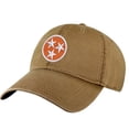 thumbnail image 6 of Tennessee Orange Baseball Cap Embroidered Tri-Star Flag Cotton Dad Hat Adjustable (Black), 6 of 10