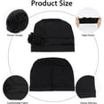 thumbnail image 5 of PHOGARY 4pcs Chemo Headwear for Women, Turbans Cap Beanie Hat Head Wraps Hair Coverings for Women, Women's Sleep Caps Chemo Cancer Hat with Flower Design, 5 of 7