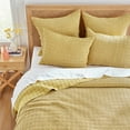 thumbnail image 2 of Levtex Home - Mills Waffle - Standard Sham - Waffle - Ochre - Sham (26x20in.) - Cotton, 2 of 3