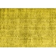 thumbnail image 1 of Ahgly Company Machine Washable Indoor Rectangle Abstract Yellow Contemporary Area Rugs, 7' x 10', 1 of 4