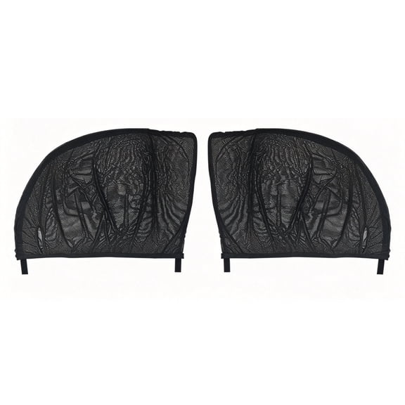 LADYGYM Car Window Screens for Camping 100% Protection from Bugs, UV and Mosquito Net Breathable Mesh Baby Window Covers for Privacy Blackout (Medium 16"x30") Car Window Accessories