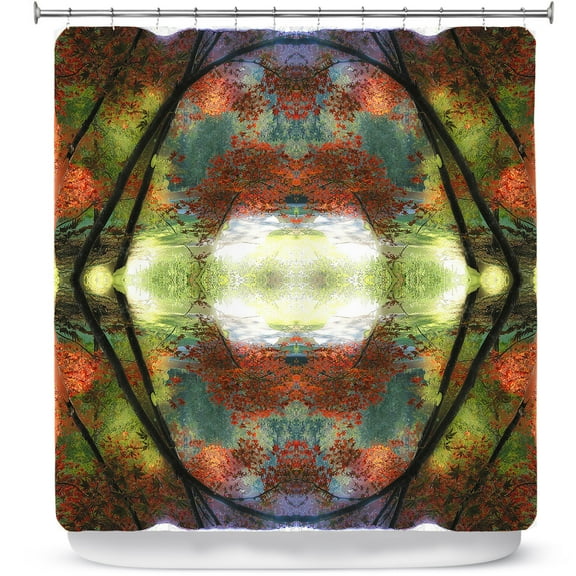Shower Curtains 70" x 73" from DiaNoche Designs by Hooshang Khorasani - Autumn View