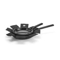 thumbnail image 3 of ZWILLING Milano 2 Piece Aluminum Fry Pan Set, Black, 3 of 6