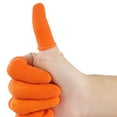 1 Set of Disposable Finger Cover Thicken Latex Finger Protective Cover