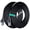 Black, variant on Cat6 Ethernet Cable 100ft, 2-Pack Black - Flat High-Speed Network Cables for Gaming, Streaming, Router, Modem, PC, PS5, Xbox - Durable & Space-Saving Design